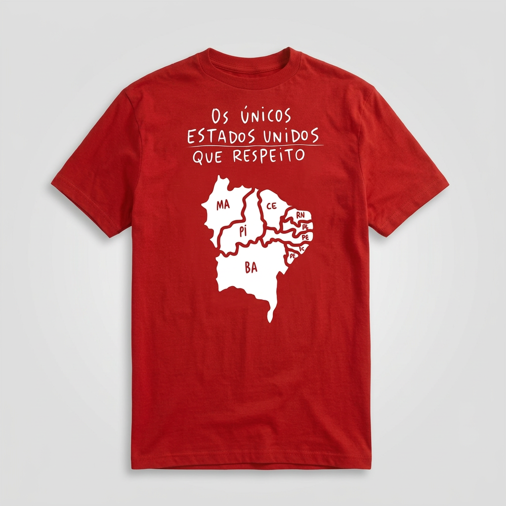 Camiseta I Love Nordeste